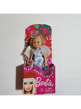 Angel Chelsea Kelly Barbie y1193 small Holiday 2012 target doll